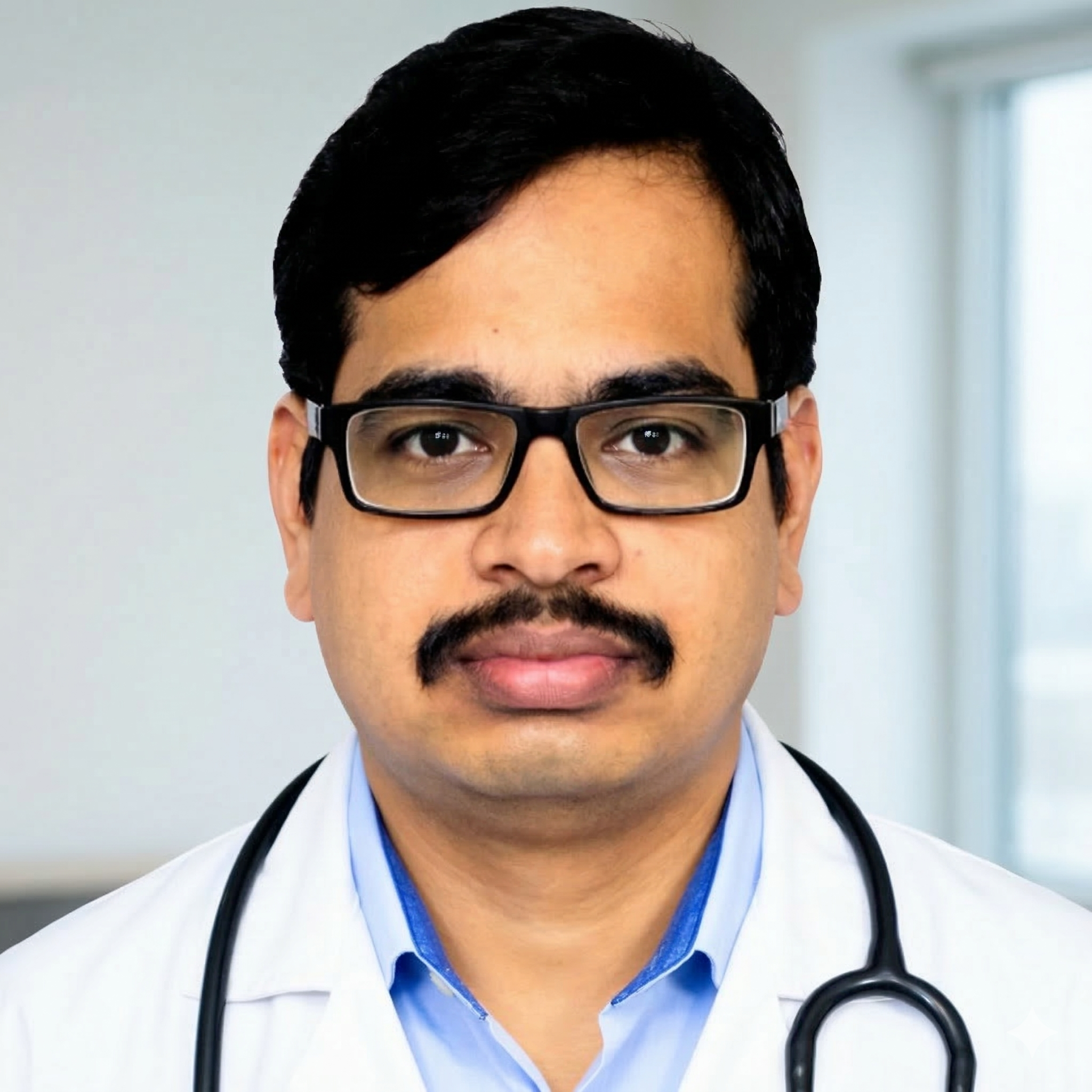 Portrait of Dr. V. Jagadeesh Reddy, Consultant Neurosurgeon at Shiva Hospitals Guntur
